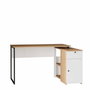 Hanah Home Nor1-Sw Escritorio de Estudio Natural y Blanco
